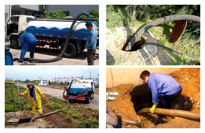 吸糞車(chē)工作實(shí)拍 吸糞車(chē)工作實(shí)拍